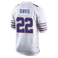 Johmsee B.Bills #22 Ray Davis Player White Alternate Limited Home Game Stitched Jerseys