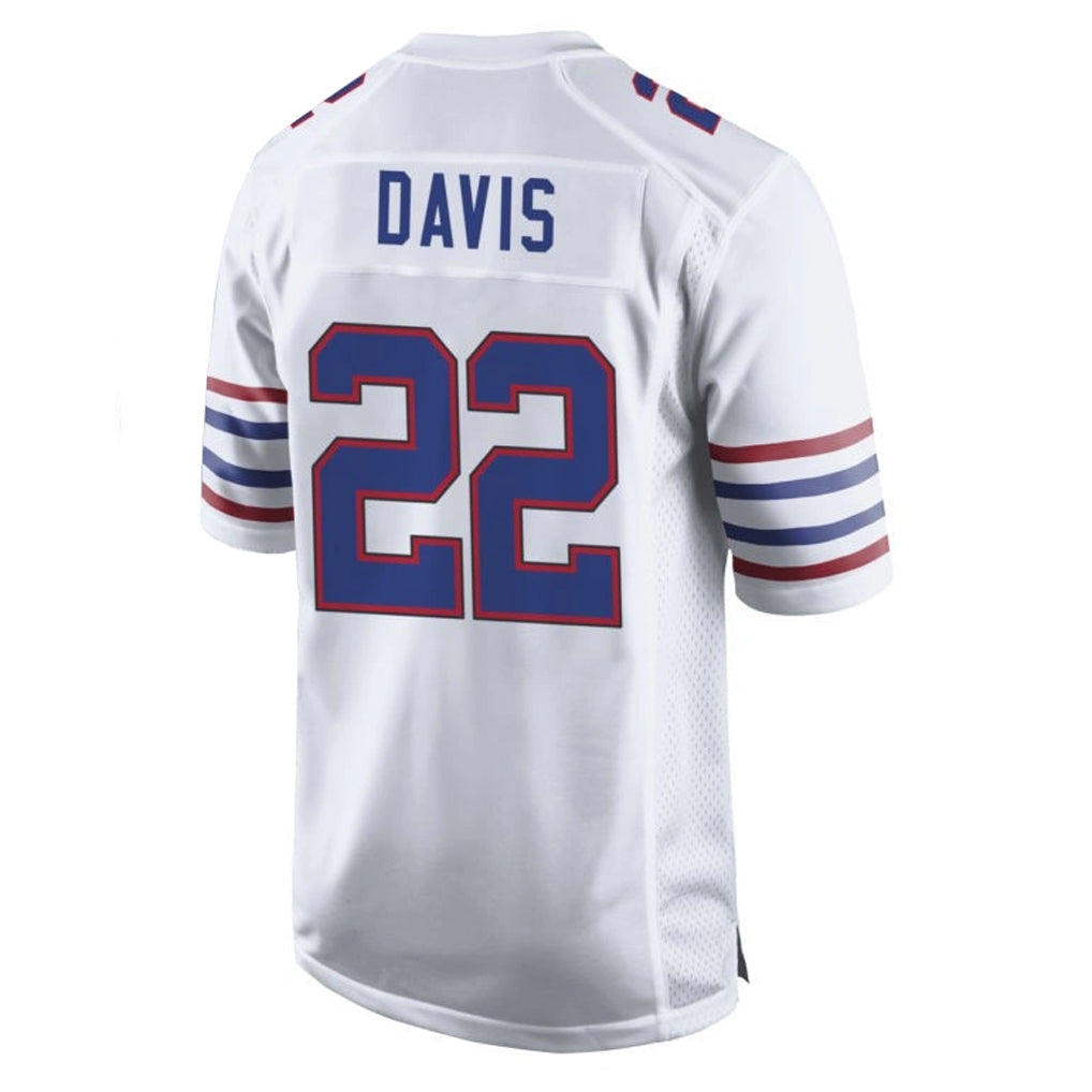 Johmsee B.Bills #22 Ray Davis Player White Alternate Limited Home Game Stitched Jerseys
