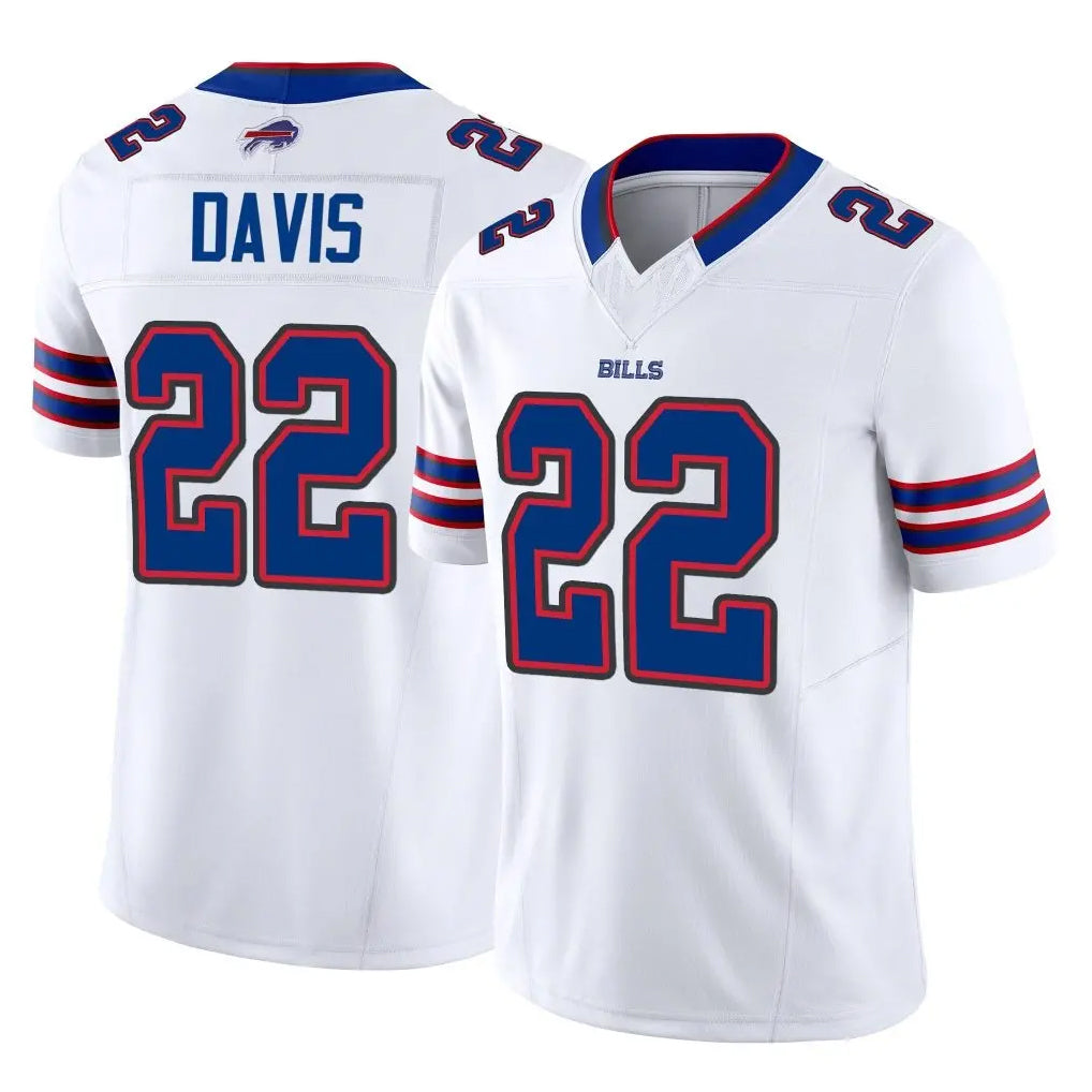 Johmsee B.Bills #22 Ray Davis Player White Vapor F.U.S.E. Limited Stitched Jerseys