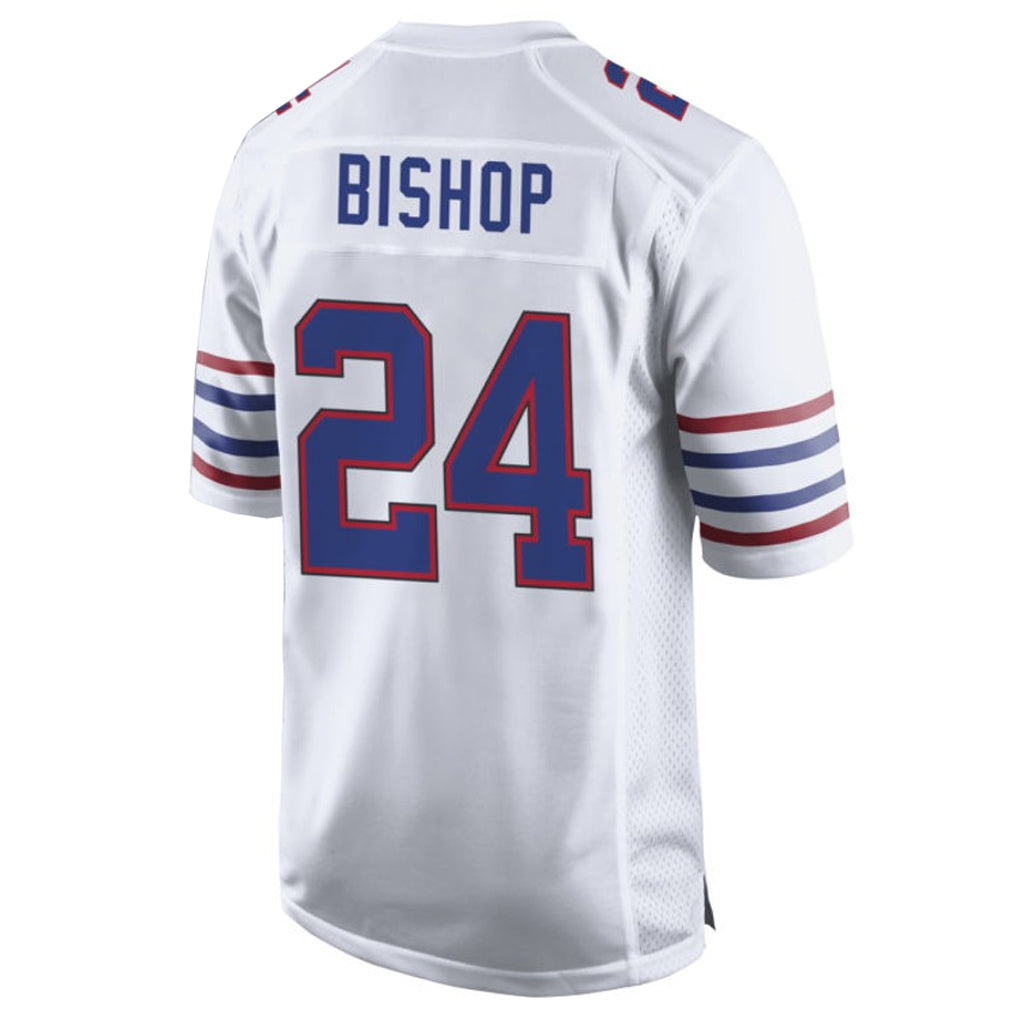 Johmsee B.Bills #24 Cole Bishop Player White Alternate Limited Home Game Stitched Jerseys