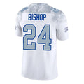 Johmsee B.Bills #24 Cole Bishop Player White Rivalries Collection Vapor Limited Stitched Jerseys
