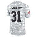 Johmsee B.Bills #31 Maxwell Hairston Player Arctic Camo Salute to Service Limited Stitched Jerseys