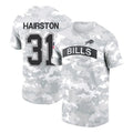 Johmsee B.Bills #31 Maxwell Hairston Player Arctic Camo Salute to Service T-Shirt Hoodies Stitched Jerseys