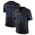 Johmsee B.Bills #31 Maxwell Hairston Player Black Impact Limited Home Game Stitched Jerseys