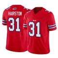 Johmsee B.Bills #31 Maxwell Hairston Player Red Vapor F.U.S.E. Limited Home Game Stitched Jerseys