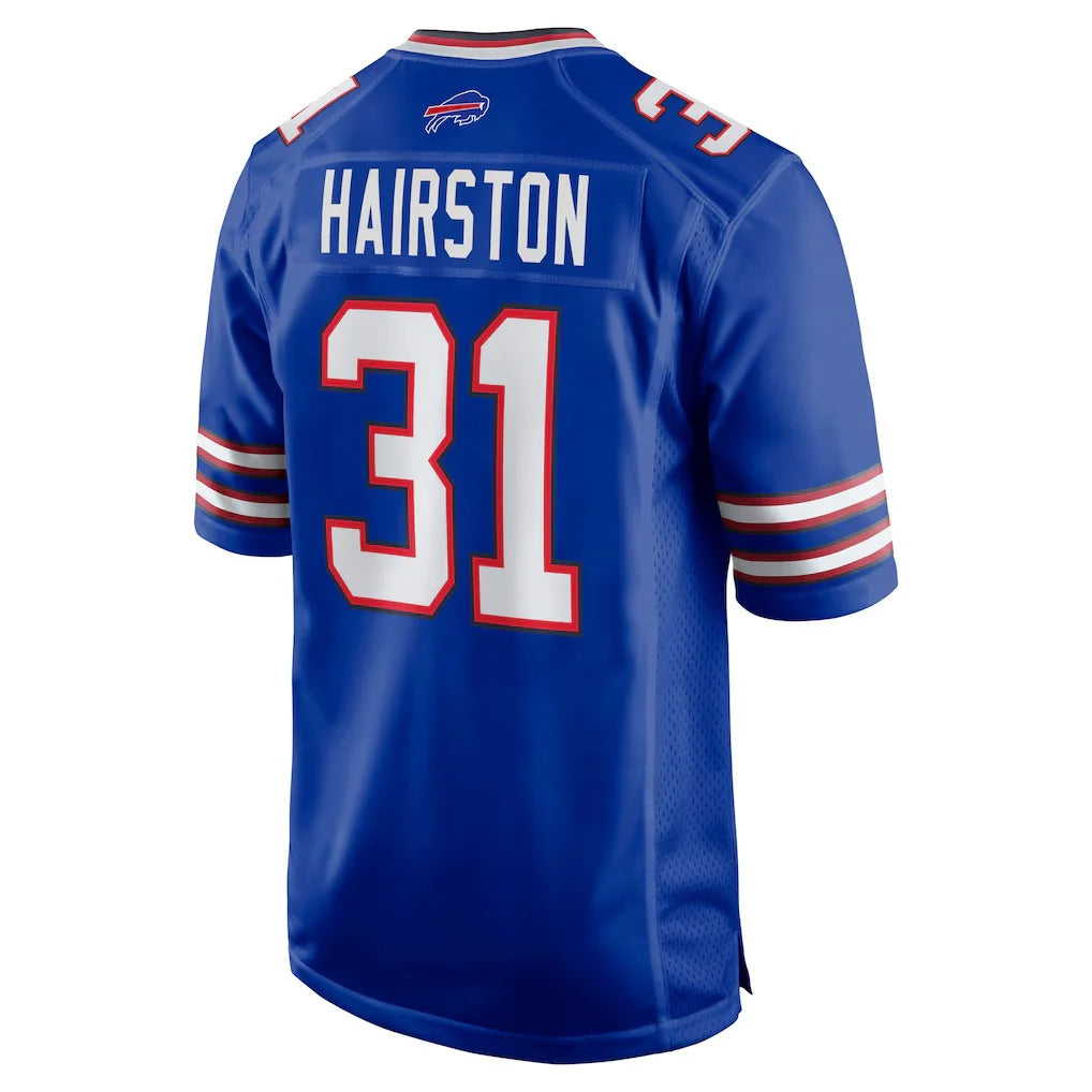 Johmsee B.Bills #31 Maxwell Hairston Player Royal Home Game Stitched Jerseys