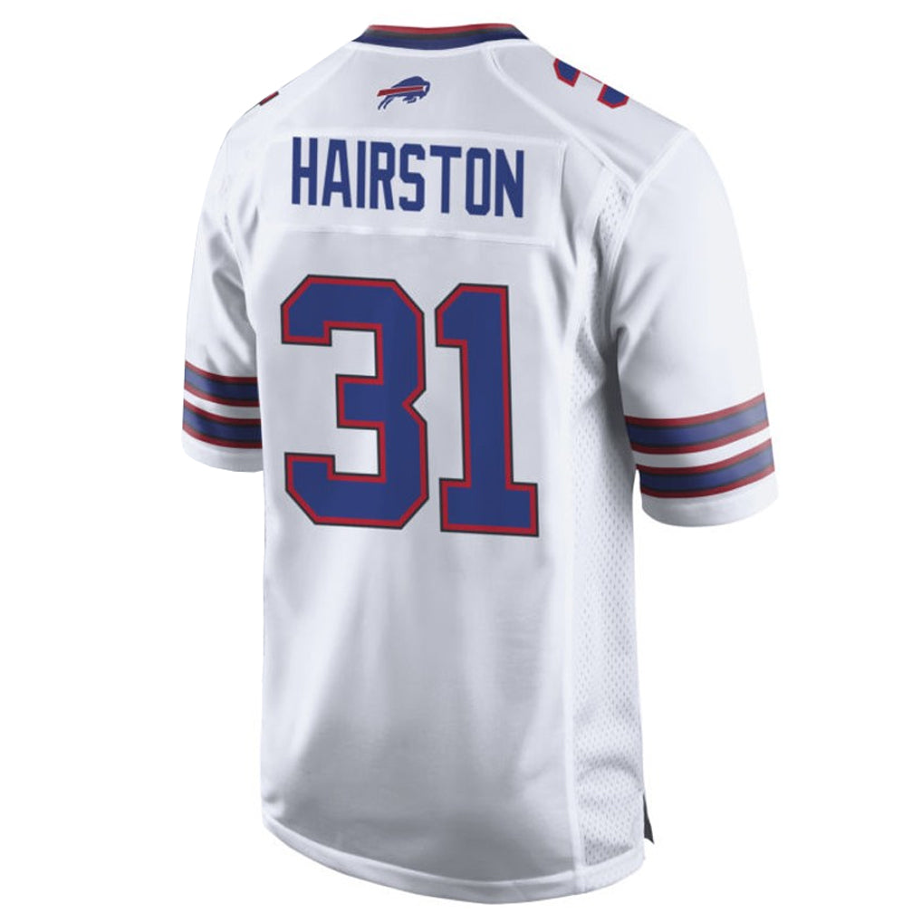 Johmsee B.Bills #31 Maxwell Hairston Player White Home Game Stitched Jerseys