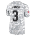 Johmsee B.Bills #3 Damar Hamlin Player Arctic Camo Salute to Service Limited Stitched Jerseys