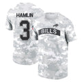 Johmsee B.Bills #3 Damar Hamlin Player Arctic Camo Salute to Service T-Shirt Hoodies Stitched Jerseys