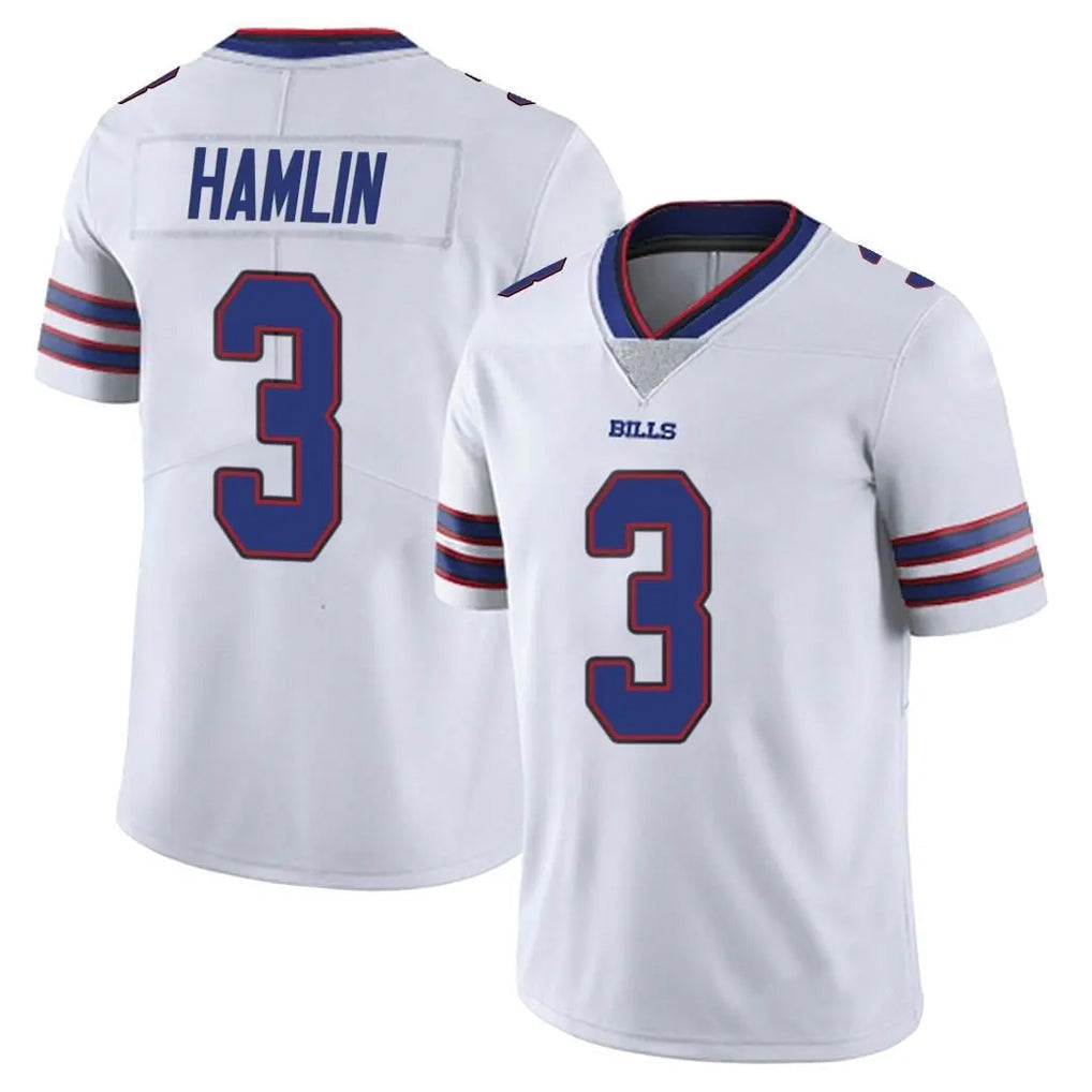 Johmsee B.Bills #3 Damar Hamlin Player White Vapor Untouchable Limited Stitched Jerseys