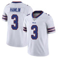 Johmsee B.Bills #3 Damar Hamlin Player White Vapor Untouchable Limited Stitched Jerseys