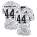 Johmsee B.Bills #44 Joe Andreessen Player Arctic Camo Salute to Service Limited Stitched Jerseys