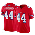 Johmsee B.Bills #44 Joe Andreessen Player Red Vapor F.U.S.E. Limited Home Game Stitched Jerseys