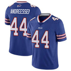 Johmsee B.Bills #44 Joe Andreessen Player Royal Vapor Untouchable Limited Stitched Jerseys