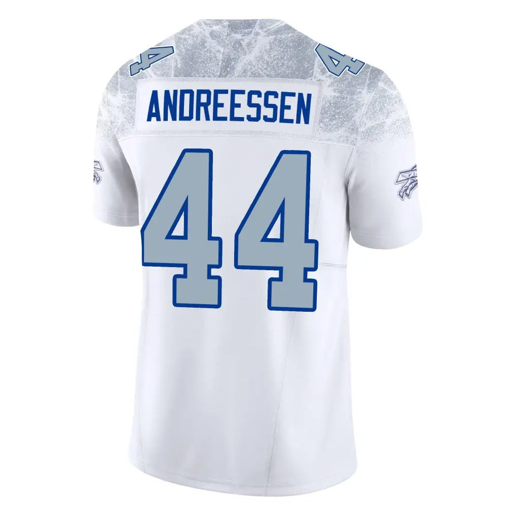 Johmsee B.Bills #44 Joe Andreessen Player White Rivalries Collection Vapor Limited Stitched Jerseys