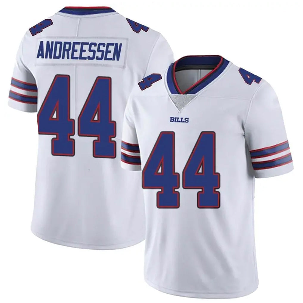 Johmsee B.Bills #44 Joe Andreessen Player White Vapor Untouchable Limited Stitched Jerseys