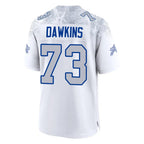 Johmsee B.Bills #73 Dion Dawkins Benford Player White Rivalries Collection Limited Stitched Jerseys