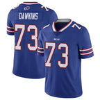Johmsee B.Bills #73 Dion Dawkins Player Royal Vapor Untouchable Limited Stitched Jerseys
