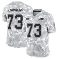 Johmsee B.Bills #73 Dion Dawkins Player Arctic Camo Salute to Service Limited  Stitched Jerseys