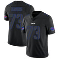Johmsee B.Bills #73 Dion Dawkins Player Black Limited Stitched Jerseys