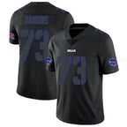 Johmsee B.Bills #73 Dion Dawkins Player Black Limited Stitched Jerseys