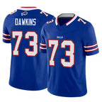 Johmsee B.Bills #73 Dion Dawkins Player Vapor F.U.S.E. Limited Royal  Stitched Jerseys