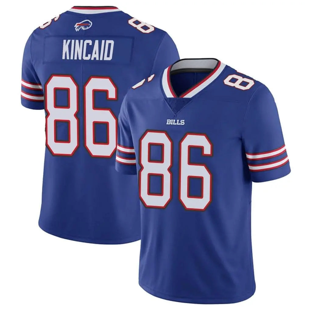 Johmsee B.Bills #86 Dalton Kincaid Player Royal Vapor Untouchable Limited Stitched Jerseys