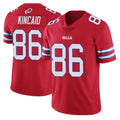 Johmsee B.Bills #86 Dalton Kincaid Player Red Vapor F.U.S.E. Limited  Stitched Jerseys