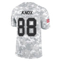 Johmsee B.Bills #88 Dawson Knox Player Arctic Camo Salute to Service Limited Stitched Jerseys