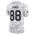 Johmsee B.Bills #88 Dawson Knox Player Arctic Camo Salute to Service Limited Stitched Jerseys