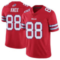 Johmsee B.Bills #88 Dawson Knox Player Red Vapor Untouchable Limited Stitched Jerseys