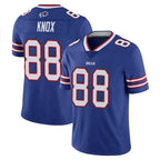 Johmsee B.Bills #88 Dawson Knox Player Royal Vapor Untouchable Limited Stitched Jerseys