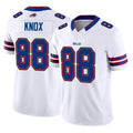 Johmsee B.Bills #88 Dawson Knox Player White Vapor F.U.S.E. Limited Home Game Stitched Jerseys