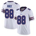 Johmsee B.Bills #88 Dawson Knox Player White Vapor Untouchable Limited Stitched Jerseys