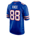 Johmsee B.Bills #88 Dawson Knox Royal Game Stitched Jerseys