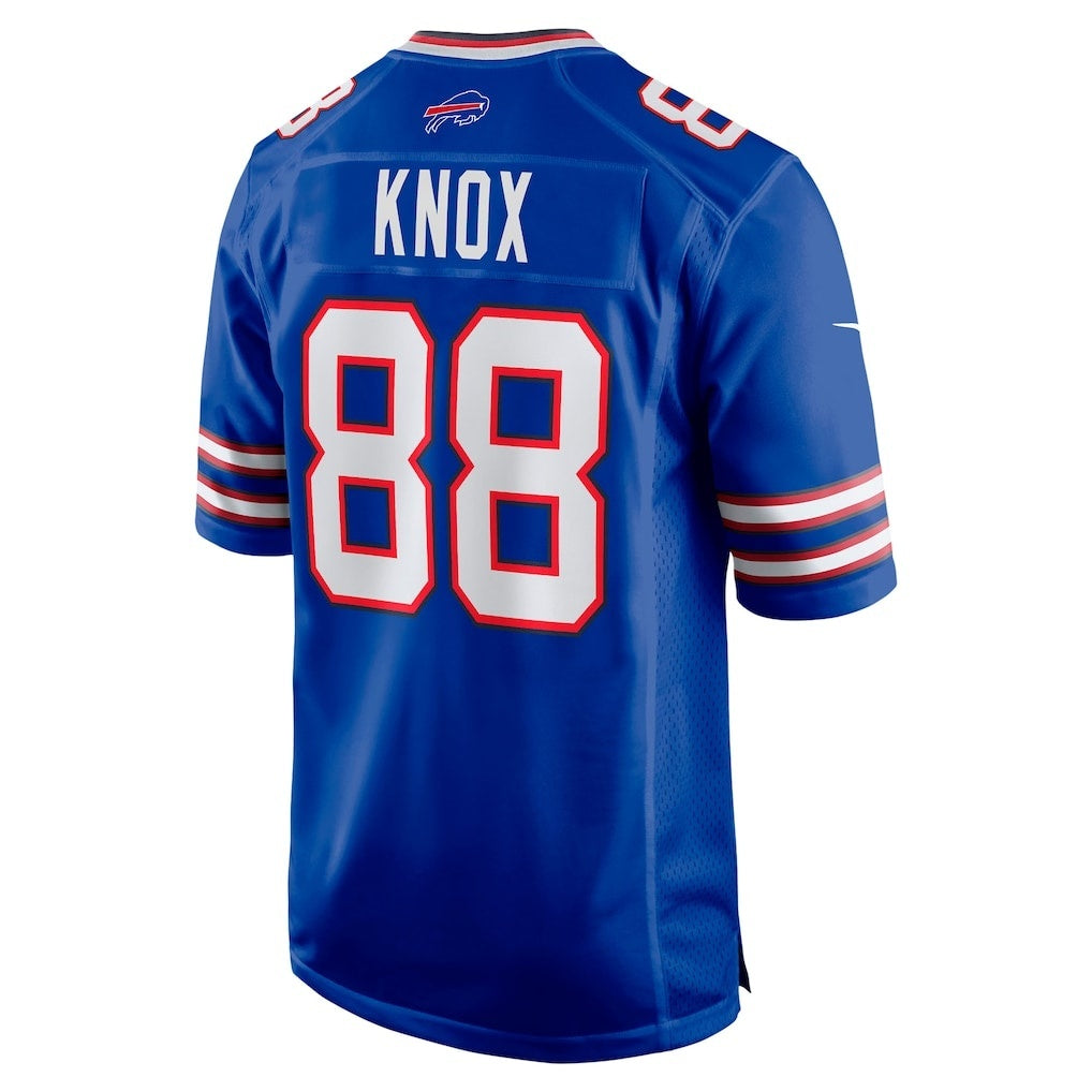 Johmsee B.Bills #88 Dawson Knox Royal Game Stitched Jerseys