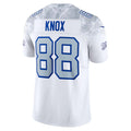 Johmsee B.Bills #88 Dawson Knox White 2025 Rivalries Collection Limited Stitched Jerseys