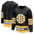 Johmsee B.Bruins Black Anniversary Home Breakaway Stitched Jerseys