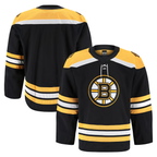 Johmsee B.Bruins Black Home Authentic Pro Stitched Jerseys