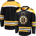 Johmsee B.Bruins Black Home Premium Stitched Jersey
