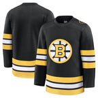 Johmsee B.Bruins Black Home Premium Stitched Jerseys
