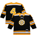 Johmsee B.Bruins #4 Bobby Orr Black 1971-72 Power Play Stitched Jerseys