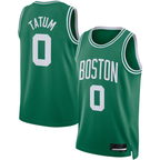 Johmsee B.Celtics #0 Jayson Tatum Kelly Green Swingman Jerseys - Icon Edition