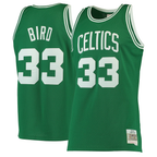 Johmsee B.Celtics #33 Larry Bird Mitchell & Ness Kelly Green Hardwood Classics Swingman Jerseys