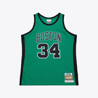 Johmsee B.Celtics #34 Paul Pierce Mitchell & Ness Kelly Green 2007-08 Hardwood Classics Authentic Jerseys