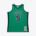 Johmsee B.Celtics #5 Kevin Garnett Mitchell & Ness Kelly Green 2007-08 Hardwood Classics Authentic Jerseys