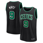 Johmsee B.Celtics #9 Derrick White  Black Fast Break Replica Player Jerseys - Statement Edition