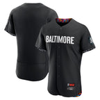 Johmsee B.Orioles Black City Connect Limited Elite Home Blank Player Stitched Jerseys