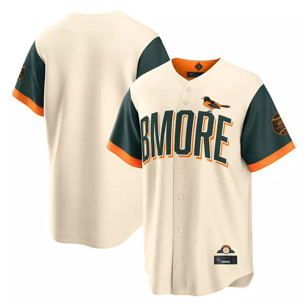 Johmsee B.Orioles Cream 2026 City Connect Home Blank Player Stitched Jerseys