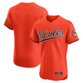 Johmsee B.Orioles Orange Limited Elite Home Game Blank Player Stitched Jerseys